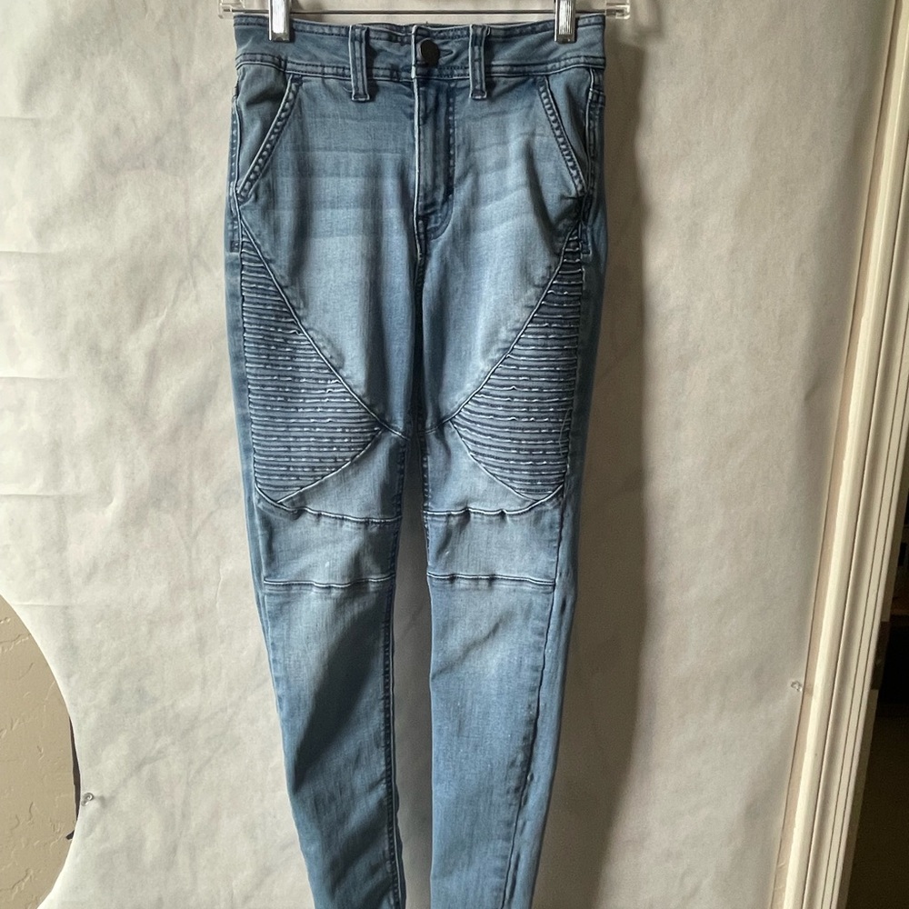 NOBO Skinny Moto-Style Jeans